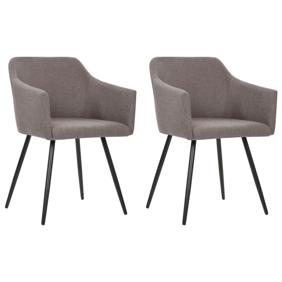 Eetkamerstoelen Draaibaar Stof 2