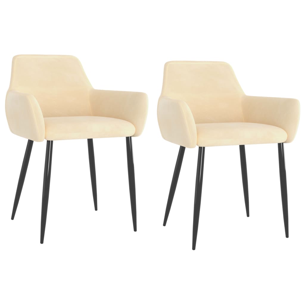 Eetkamerstoelen Fluweel Kleurig 2