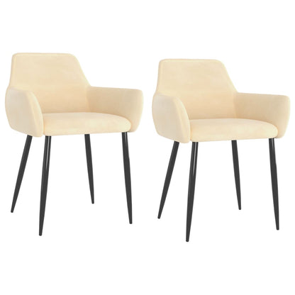 Eetkamerstoelen Fluweel Kleurig 2