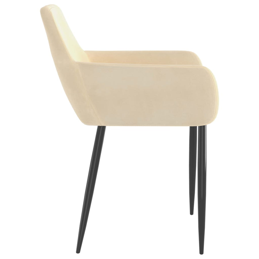 Eetkamerstoelen Fluweel Kleurig 2