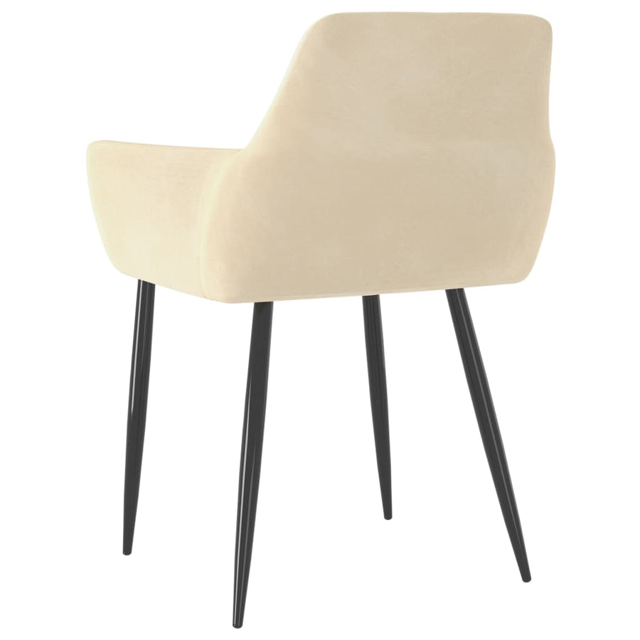 Eetkamerstoelen Fluweel Kleurig 2
