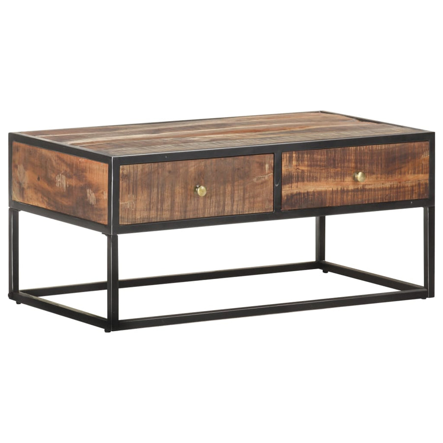 Salontafel 90X50X40 Cm Ruw Acaciahout