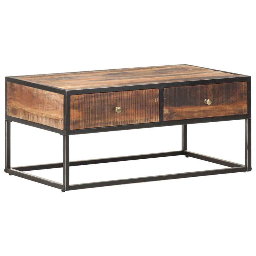Salontafel 90X50X40 Cm Ruw Acaciahout