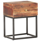Nightstand 40x30x50 cm rough acacia wood