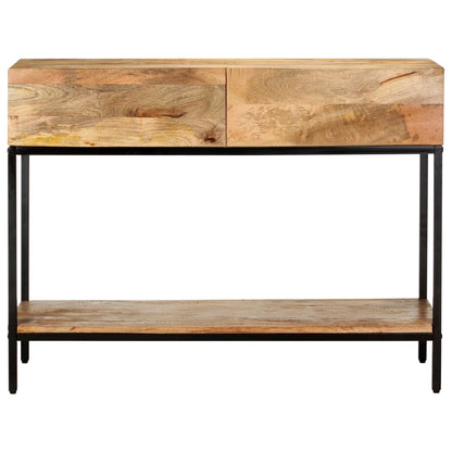 Wandtafel 100X35X76 Cm Massief Mangohout