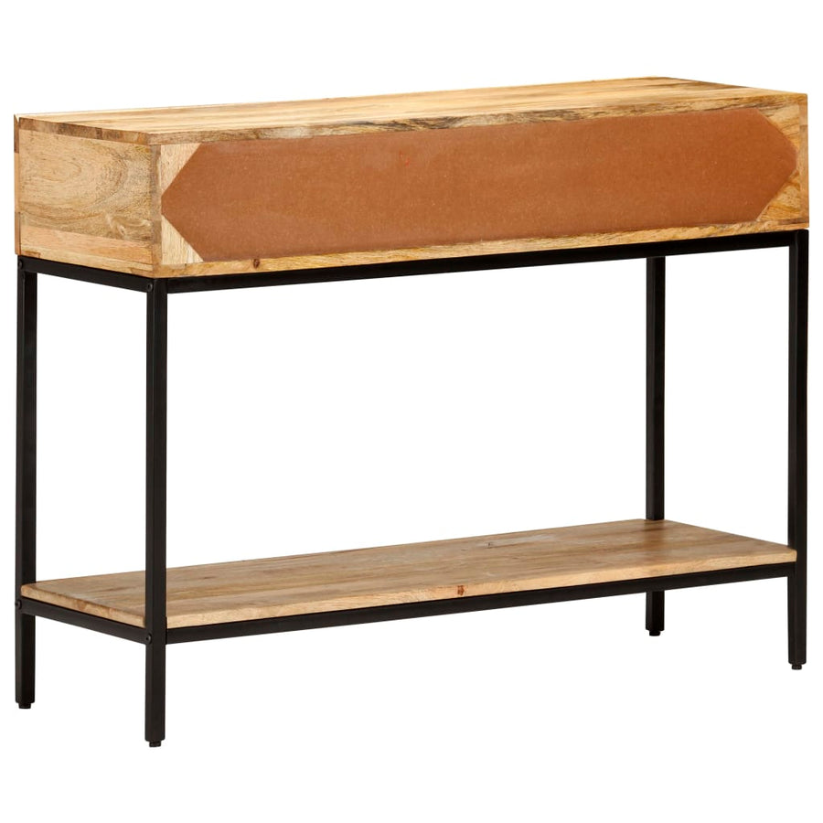Wandtafel 100X35X76 Cm Massief Mangohout