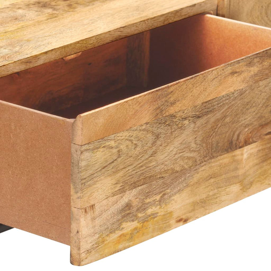 Wandtafel 100X35X76 Cm Massief Mangohout