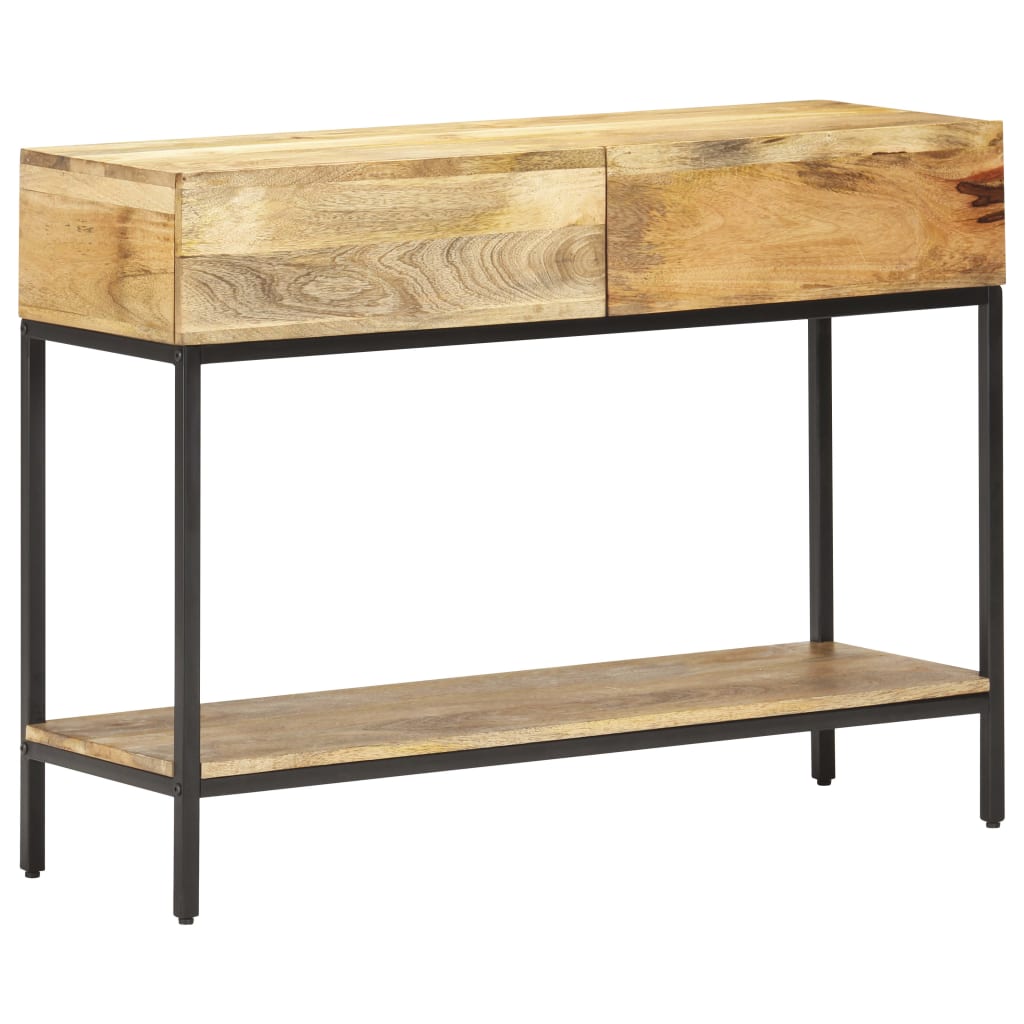 Wandtafel 100X35X76 Cm Massief Mangohout