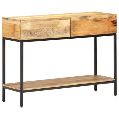 Wandtafel 100X35X76 Cm Massief Mangohout