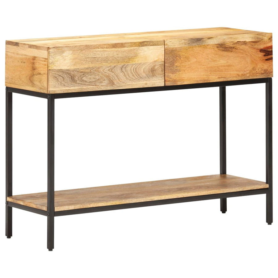 Wandtafel 100X35X76 Cm Massief Mangohout