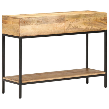 Wandtafel 100X35X76 Cm Massief Mangohout