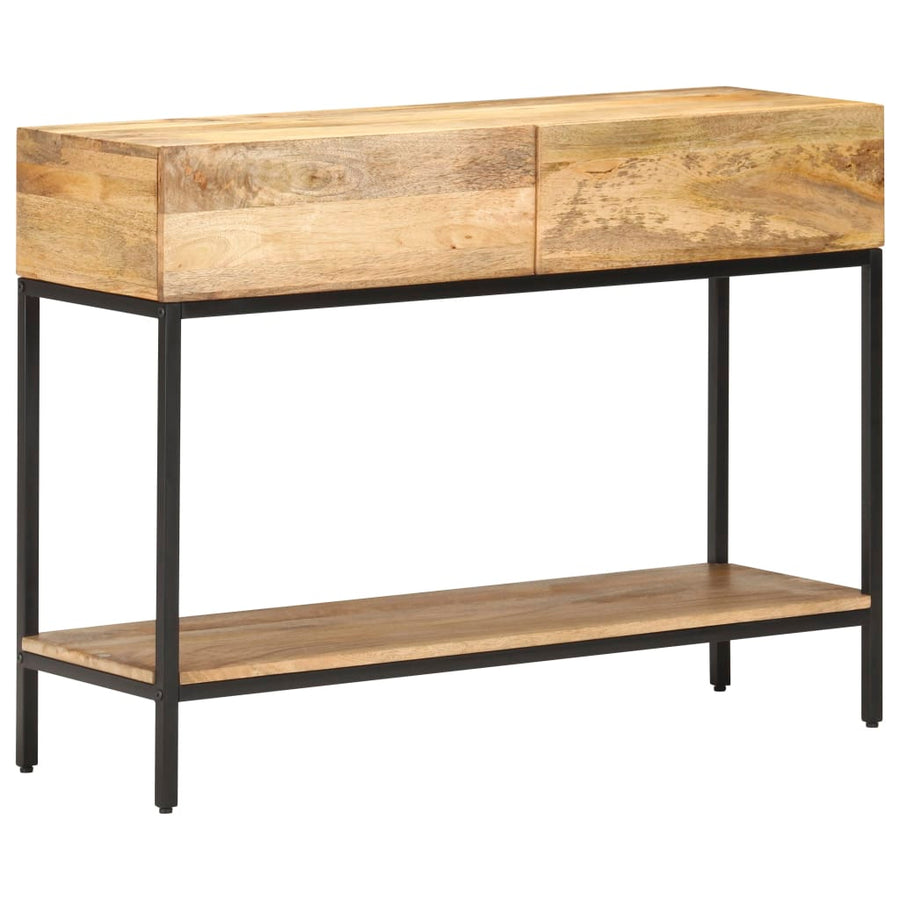 Wandtafel 100X35X76 Cm Massief Mangohout