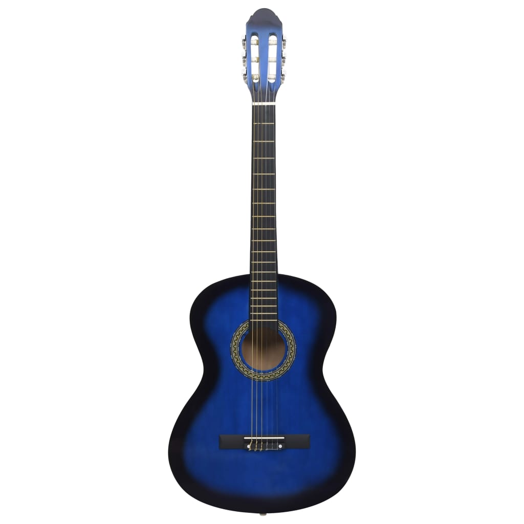 Gitaar Klassiek Beginner Met Tas 4/4 39 Blauw