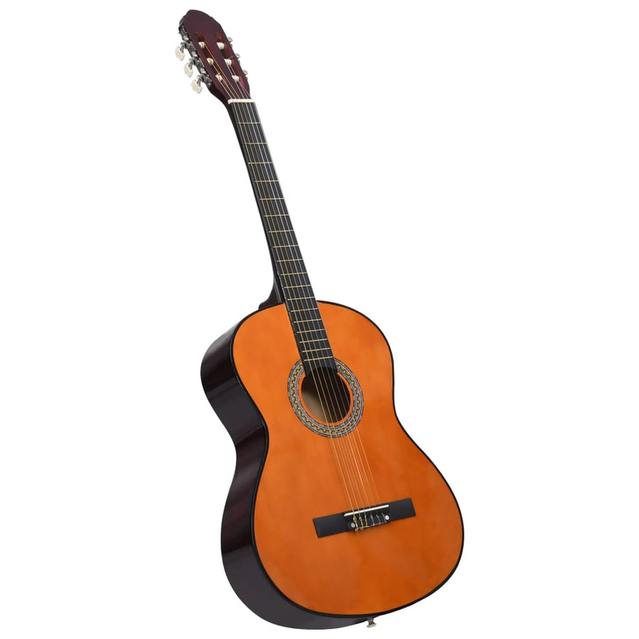 Gitaar Klassiek Beginner Met Tas 4/4 39 Donkerbruin