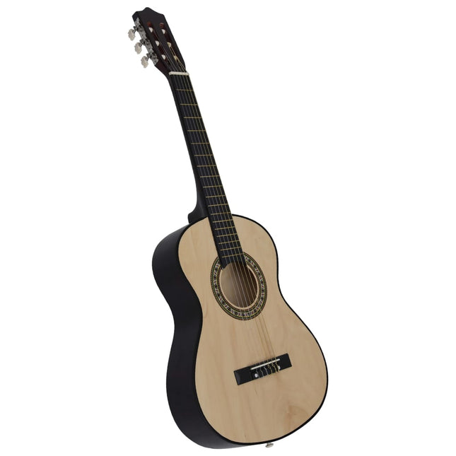 Gitaar Klassiek Beginner Kinderen Met Tas 1/2 34 Lichtbruin