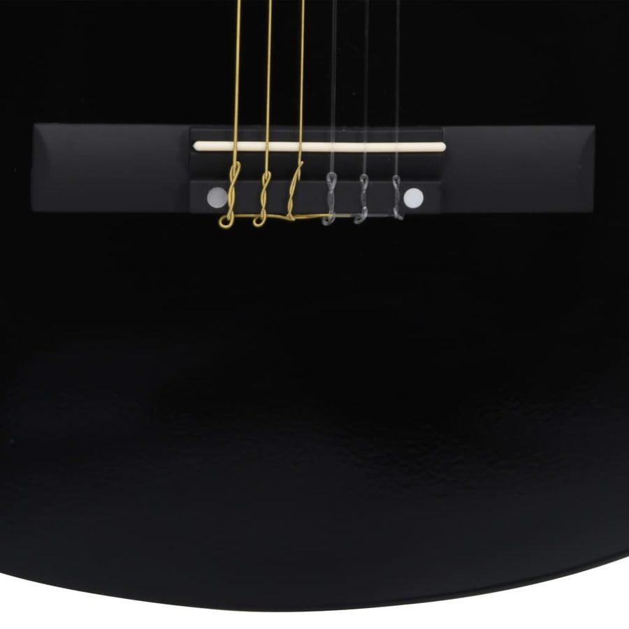 Gitaar Klassiek Beginner Kinderen Met Tas 1/2 34 Zwart