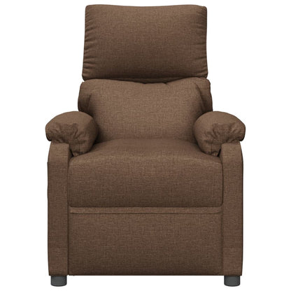 Massagestoel stof bruin