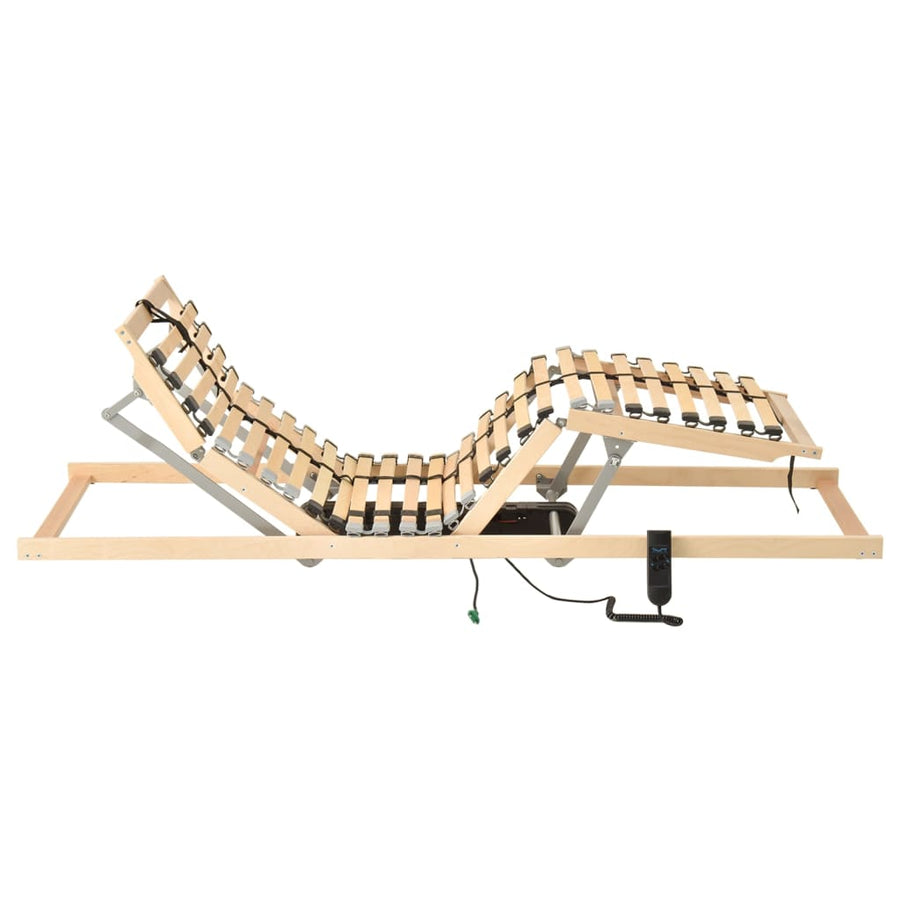 Lattenbodem Met 28 Latten 7 Zones Elektrisch 70 x 200 cm Verstelbaar (elektrisch)