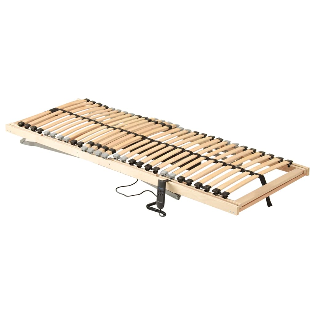 Lattenbodem Met 28 Latten 7 Zones Elektrisch 70 x 200 cm Verstelbaar (elektrisch)