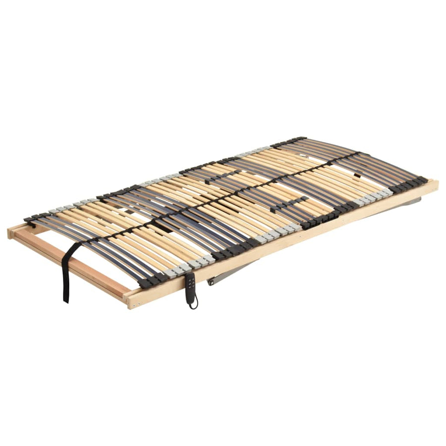 Lattenbodem Met 42 Latten 7 Zones Elektrisch 80 x 200 cm Verstelbaar (elektrisch)