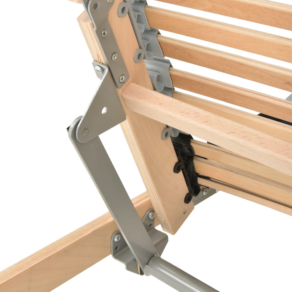 Lattenbodem Met 42 Latten 7 Zones Elektrisch 80 x 200 cm Verstelbaar (elektrisch)