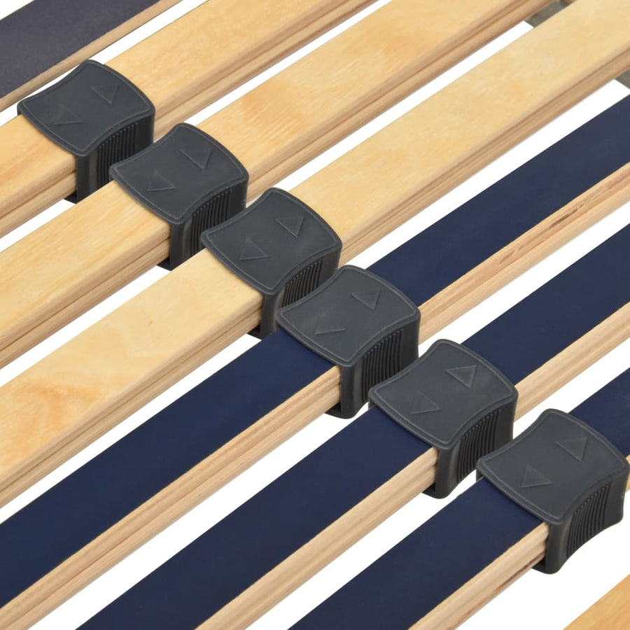 Lattenbodem Met 42 Latten 7 Zones Elektrisch 90 x 200 cm Verstelbaar (elektrisch)