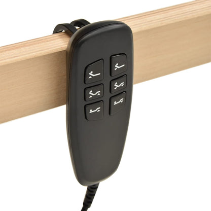 Lattenbodem Met 42 Latten 7 Zones Elektrisch 100 x 200 cm Verstelbaar (elektrisch)