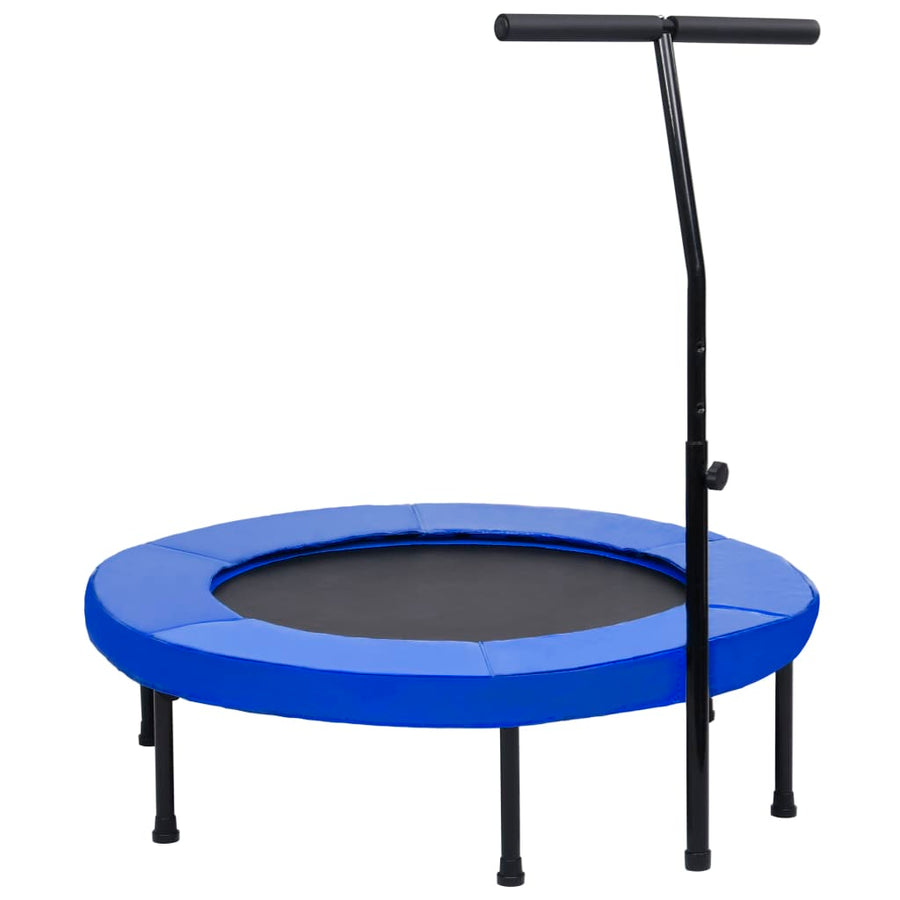 Fitnesstrampoline Met Handgreep En Veiligheidsmat 1