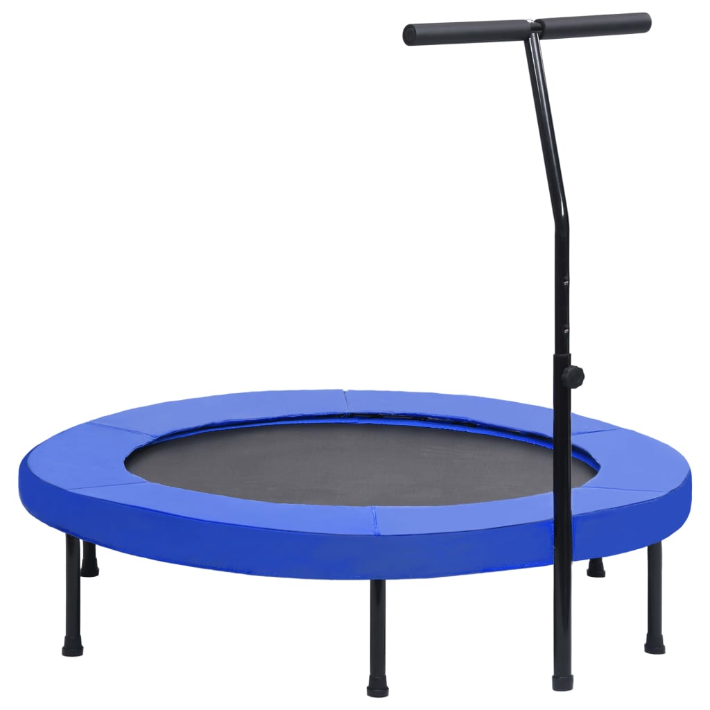 Fitnesstrampoline Met Handgreep En Veiligheidsmat 122 Cm