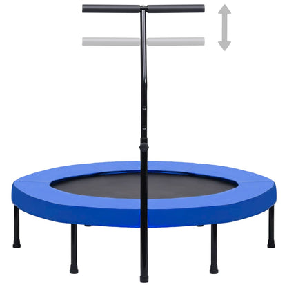 Fitnesstrampoline Met Handgreep En Veiligheidsmat 122 Cm