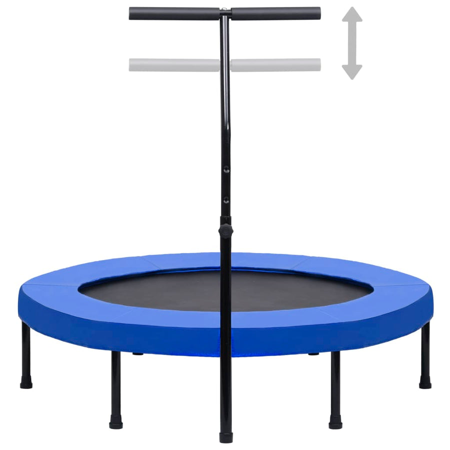 Fitnesstrampoline Met Handgreep En Veiligheidsmat 122 Cm