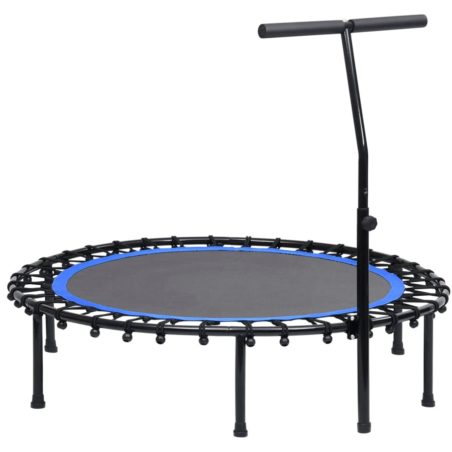 Fitnesstrampoline Met Handgreep En Veiligheidsmat 122 Cm