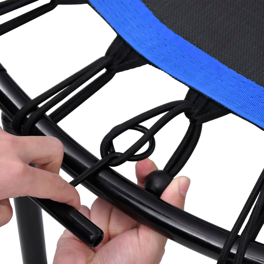 Fitnesstrampoline Met Handgreep En Veiligheidsmat 122 Cm