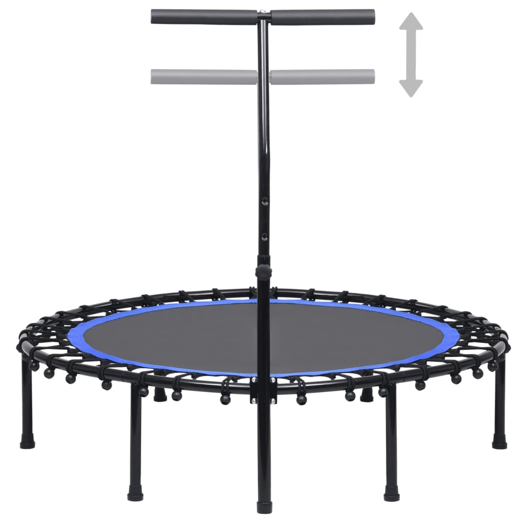 Fitnesstrampoline Met Handgreep 122 Cm