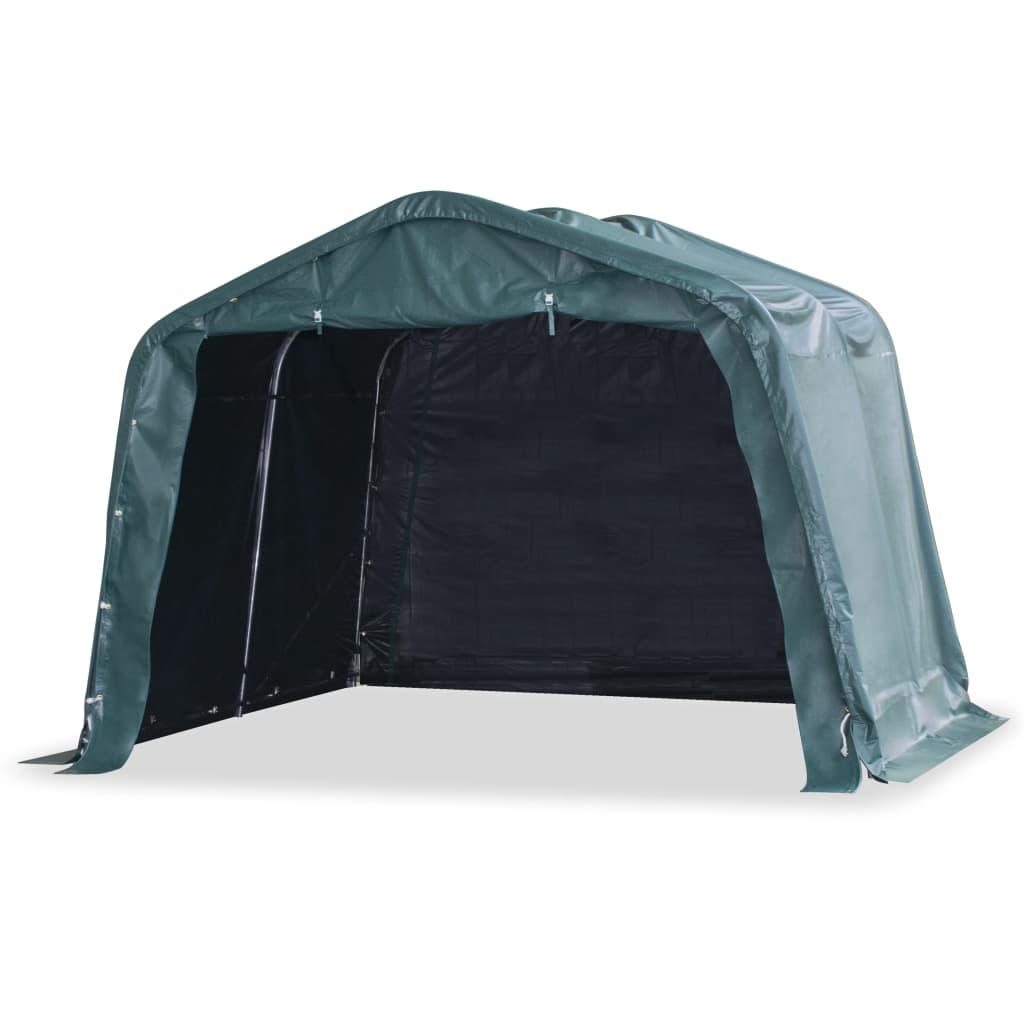 Veetent Verwijderbaar 550 G/M² 3,3X3,2 M Pvc Donkergroen 3.3 x 3.2 m