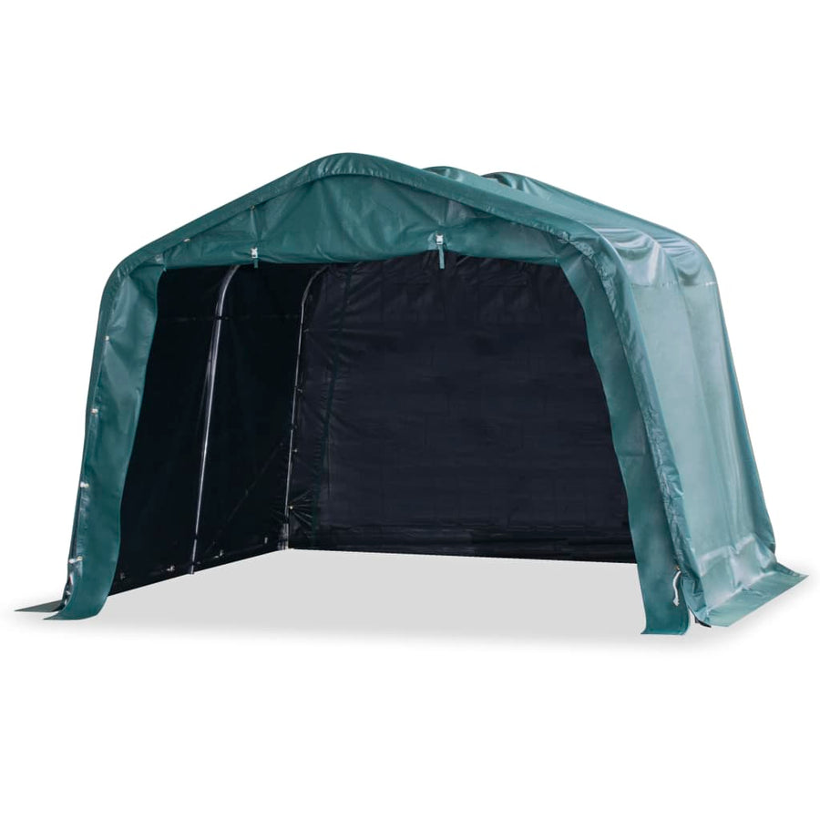 Veetent Verwijderbaar 550 G/M² 3,3X3,2 M Pvc Donkergroen 3.3 x 3.2 m