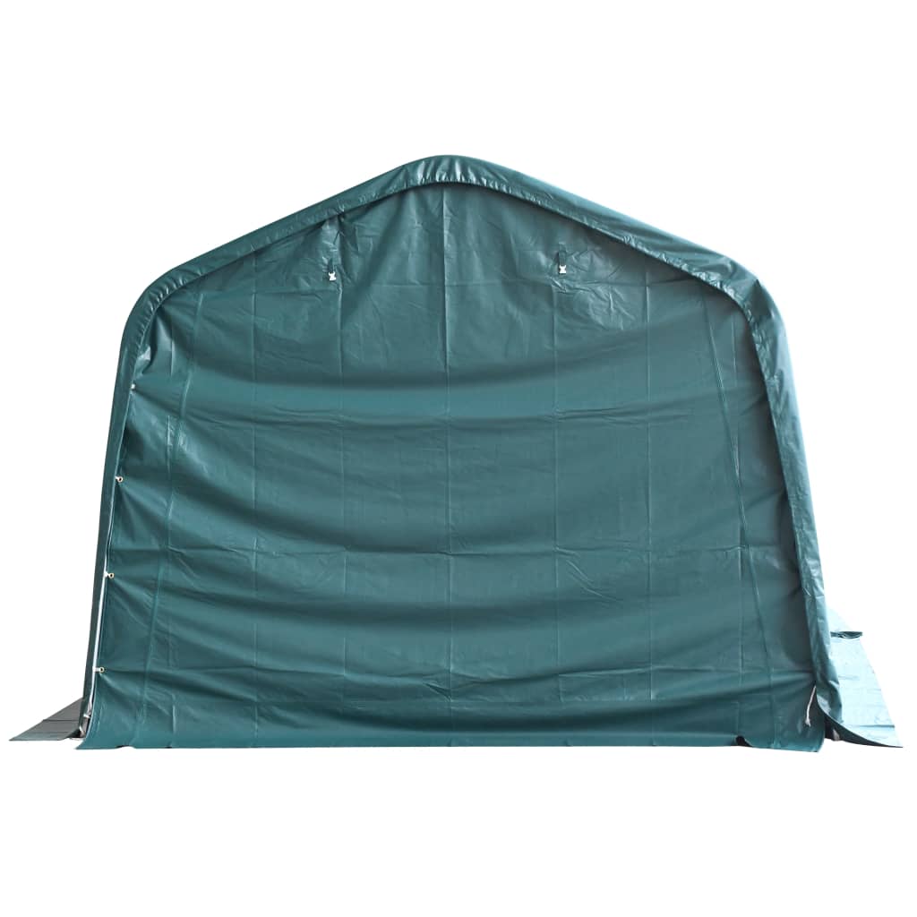 Veetent Verwijderbaar 550 G/M² 3,3X3,2 M Pvc Donkergroen 3.3 x 3.2 m