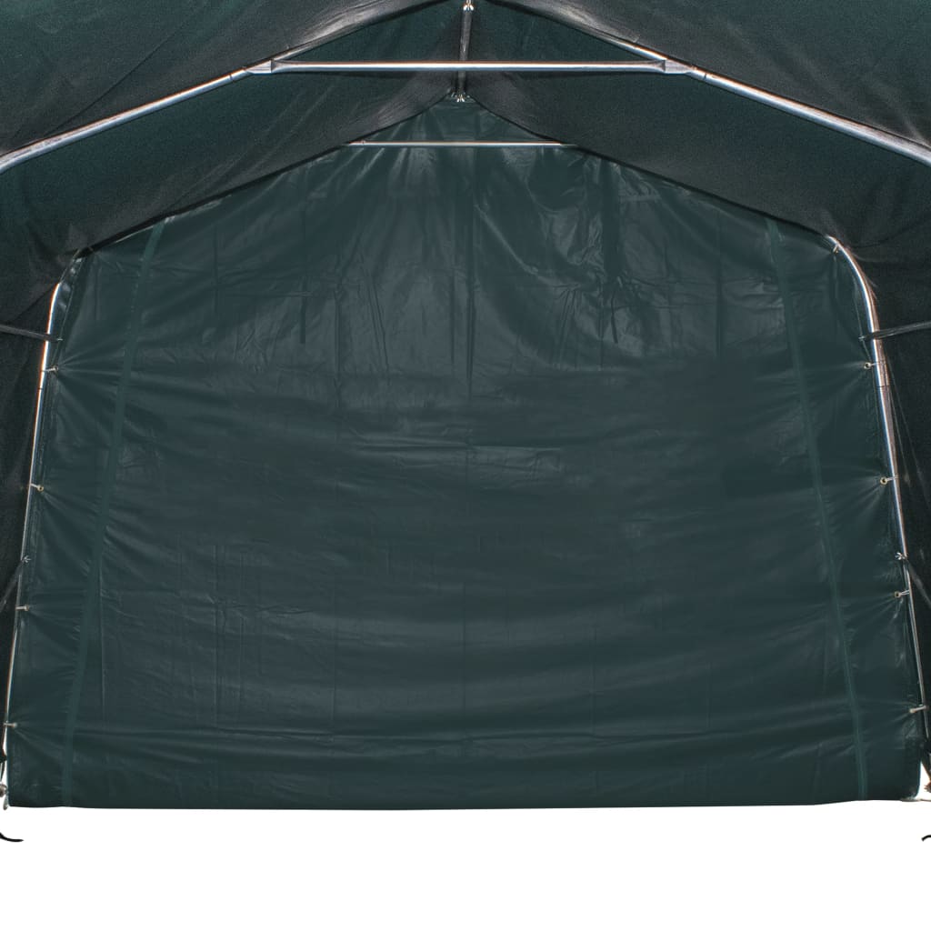 Veetent Verwijderbaar 550 G/M² 3,3X3,2 M Pvc Donkergroen 3.3 x 3.2 m