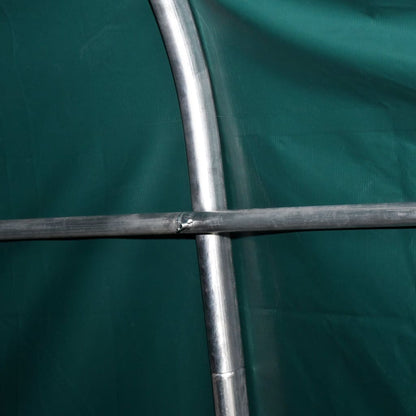Veetent Verwijderbaar 550 G/M² 3,3X3,2 M Pvc Donkergroen 3.3 x 3.2 m