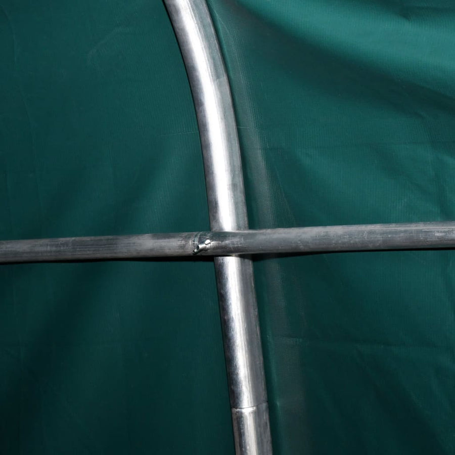 Veetent Verwijderbaar 550 G/M² 3,3X3,2 M Pvc Donkergroen 3.3 x 3.2 m