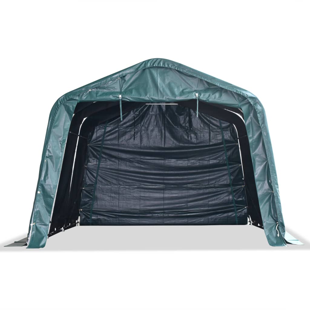 Veetent Verwijderbaar 550 G/M² 3,3X4,8 M Pvc Donkergroen 3.3 x 4.8 m