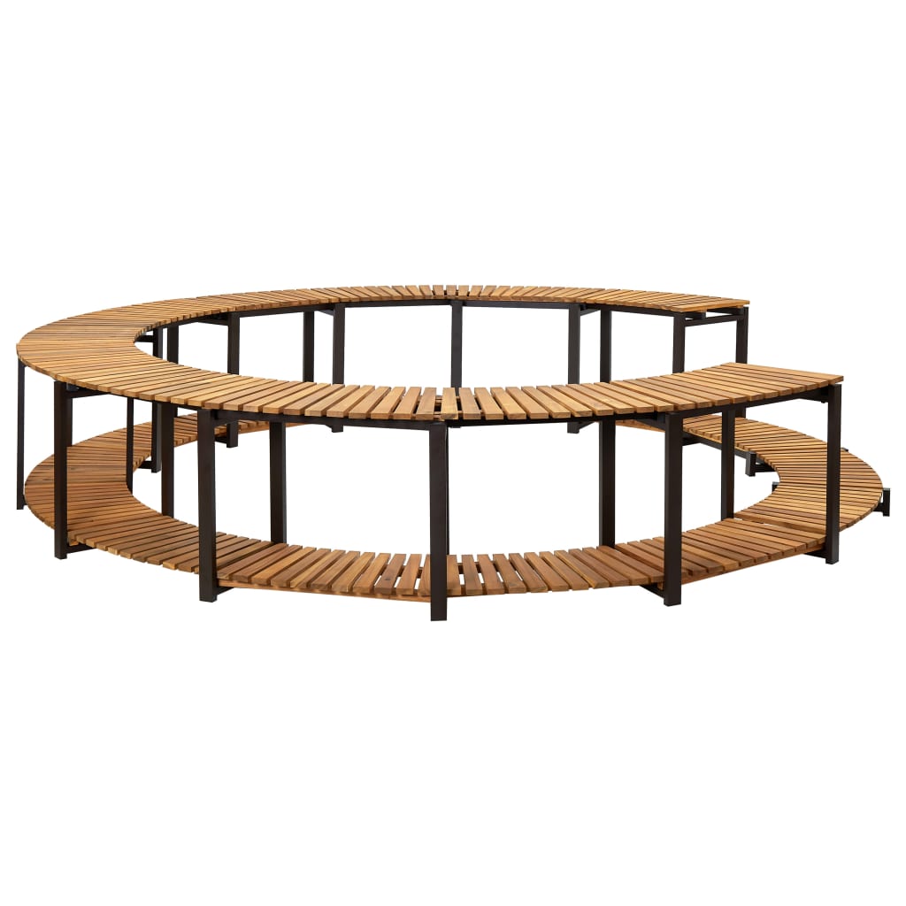 Spa-Ombouw 273X53 Cm Massief Acaciahout