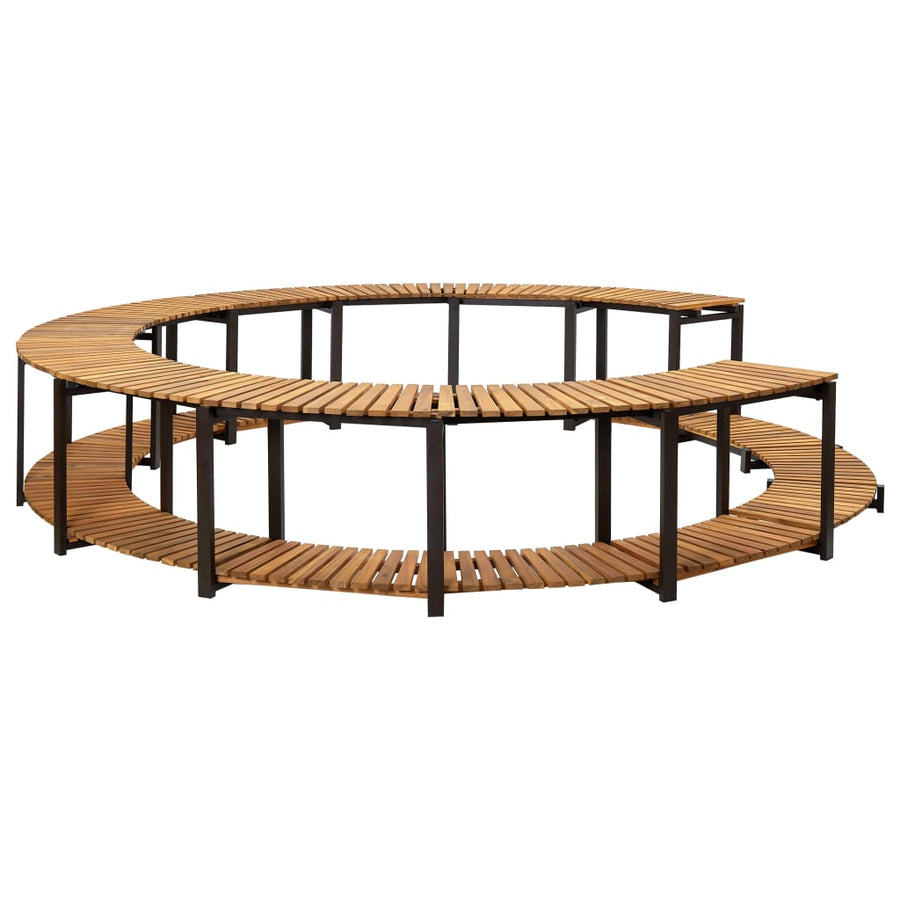 Spa-Ombouw 273X53 Cm Massief Acaciahout