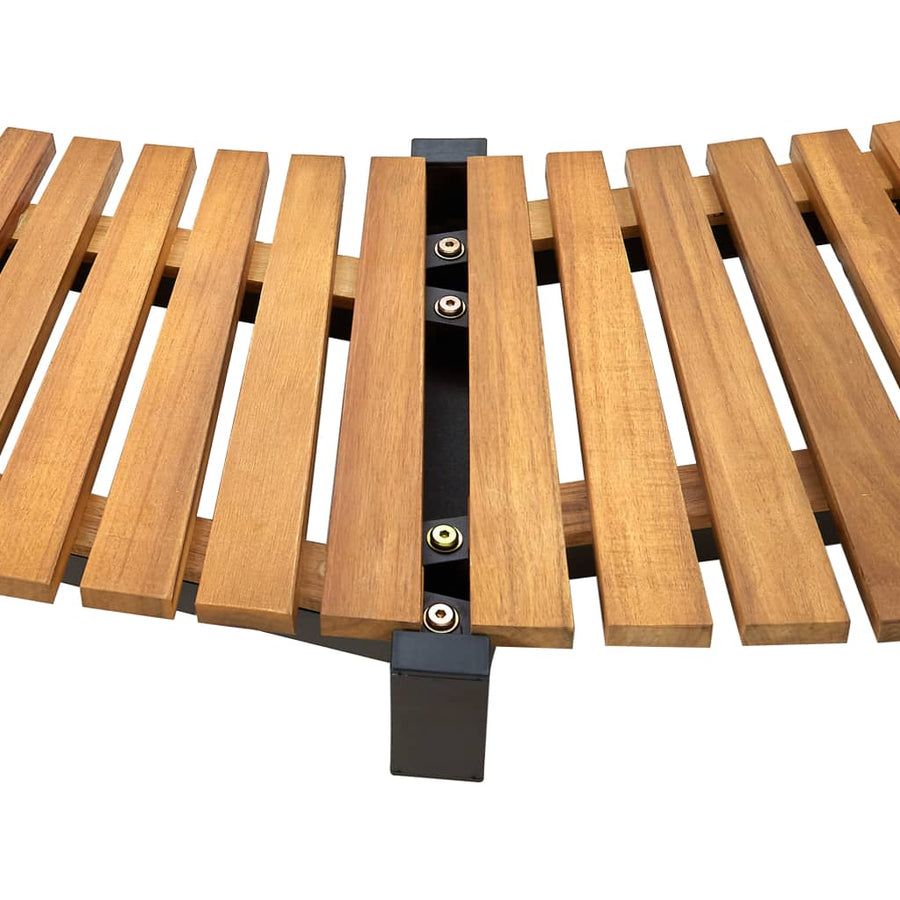 Spa-Ombouw 273X53 Cm Massief Acaciahout