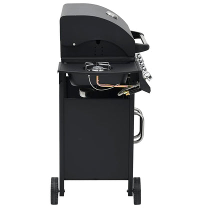 Gasbarbecue 4+1 Kookzone Staal Zwart