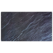 Snijplanken 2 St Met Natuurlijk Steenpatroon Gehard Glas Blauw