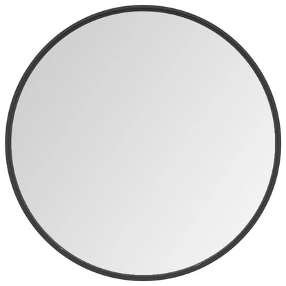 Wandspiegel 60 cm zwart