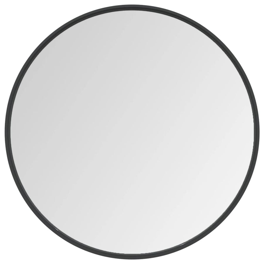 Wandspiegel 60 cm zwart