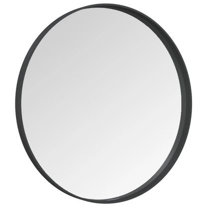 Wandspiegel 60 cm zwart