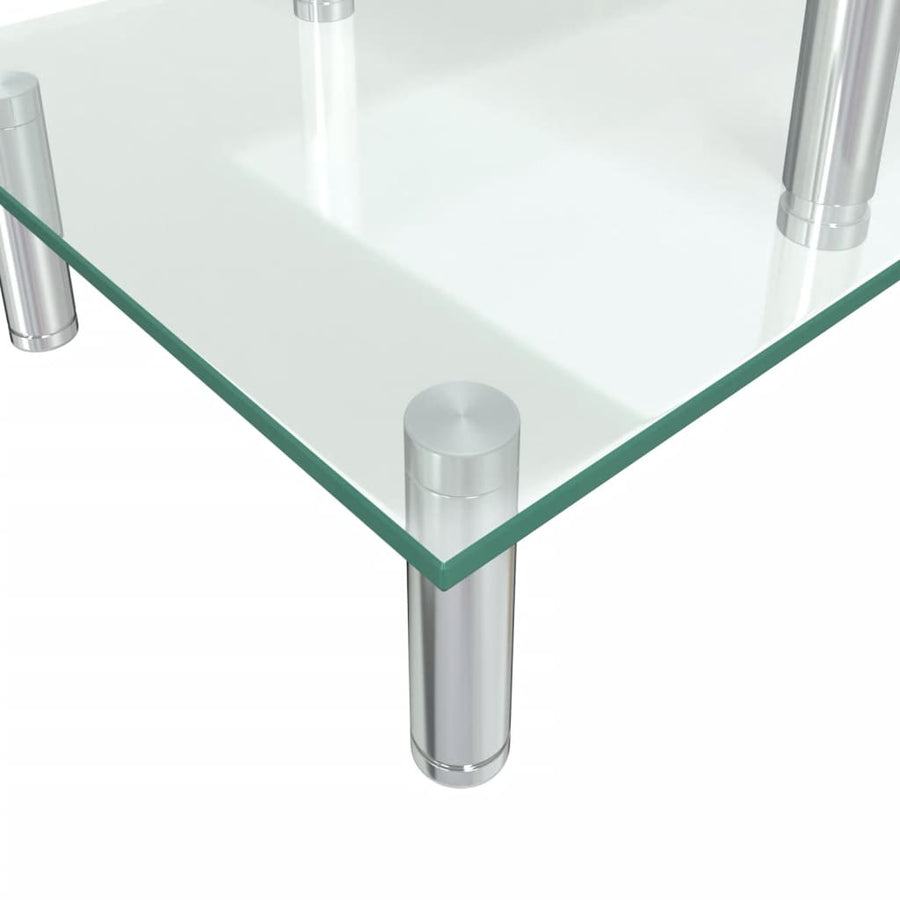 Monitorstandaard 2-Laags Transparant Glas